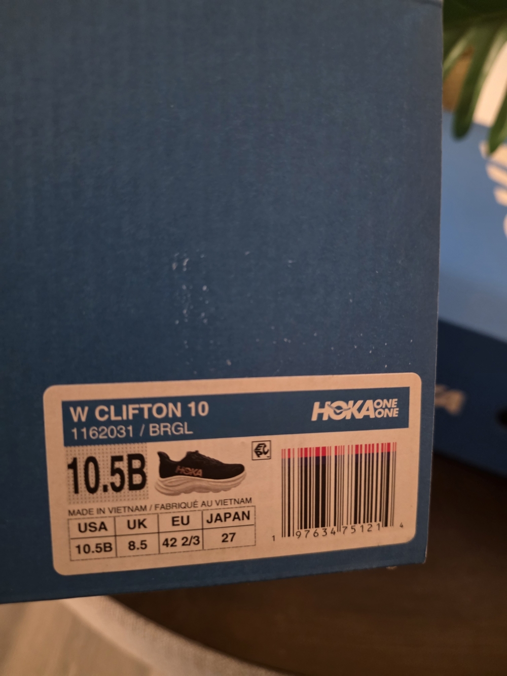 Hoka One One Women's Clifton 10 - Blue/Gray